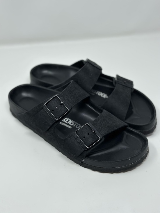 Birkenstock Shoes - Birkenstock Women’s Arizona Exquisite Black Suede Sandals New with Tags